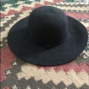 Charcoal Felt Hat